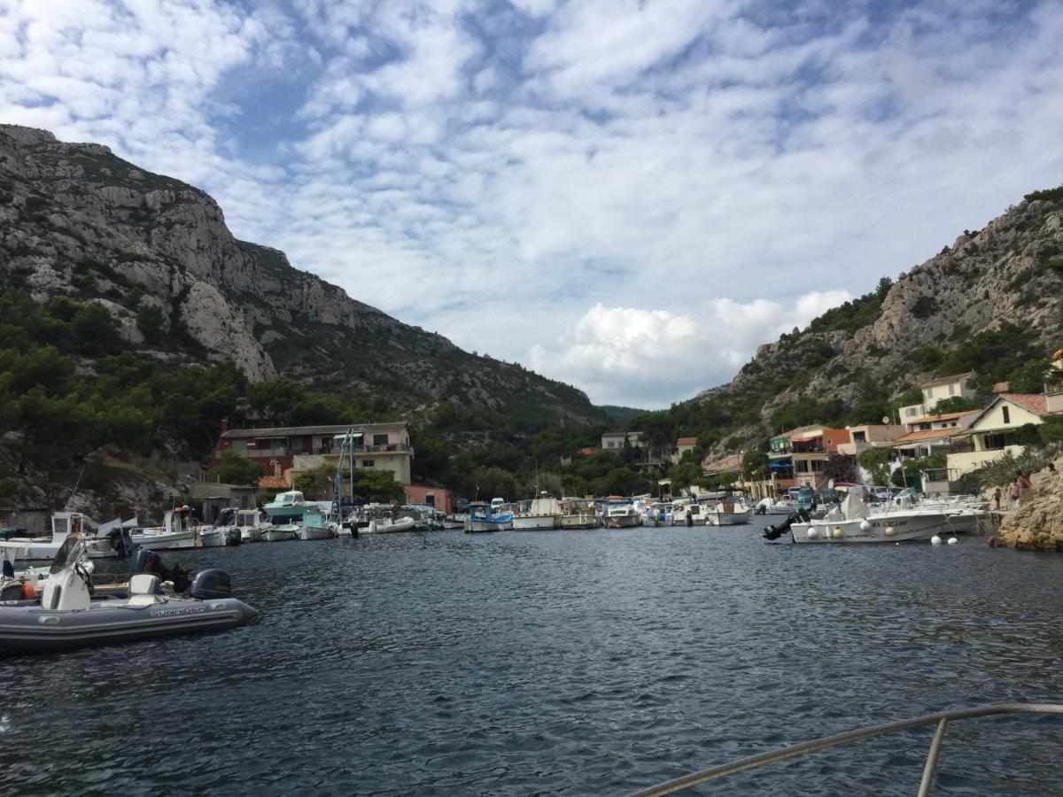 Au Coeur Du Parc National Du Massif Des Calanques, La Flibuste Des Goudes, Maison 2 Chambres, Climatisee, Jardins, Solarium, Proche Plage, Large Vue Mer Марсель Екстер'єр фото
