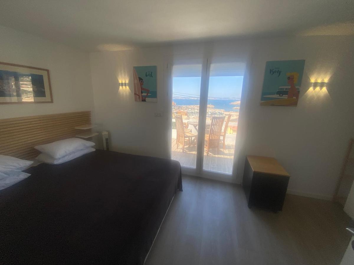 Au Coeur Du Parc National Du Massif Des Calanques, La Flibuste Des Goudes, Maison 2 Chambres, Climatisee, Jardins, Solarium, Proche Plage, Large Vue Mer Марсель Екстер'єр фото