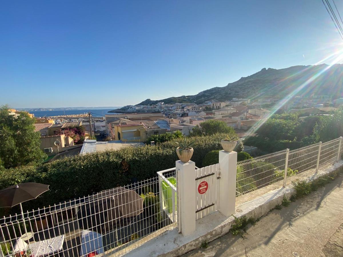 Au Coeur Du Parc National Du Massif Des Calanques, La Flibuste Des Goudes, Maison 2 Chambres, Climatisee, Jardins, Solarium, Proche Plage, Large Vue Mer Марсель Екстер'єр фото