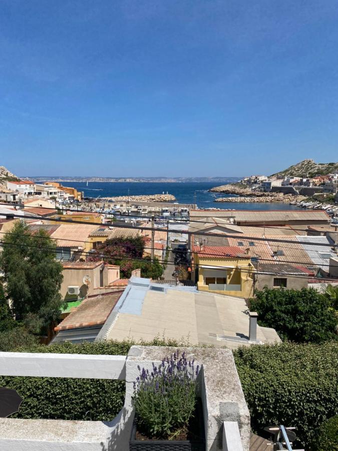 Au Coeur Du Parc National Du Massif Des Calanques, La Flibuste Des Goudes, Maison 2 Chambres, Climatisee, Jardins, Solarium, Proche Plage, Large Vue Mer Марсель Екстер'єр фото