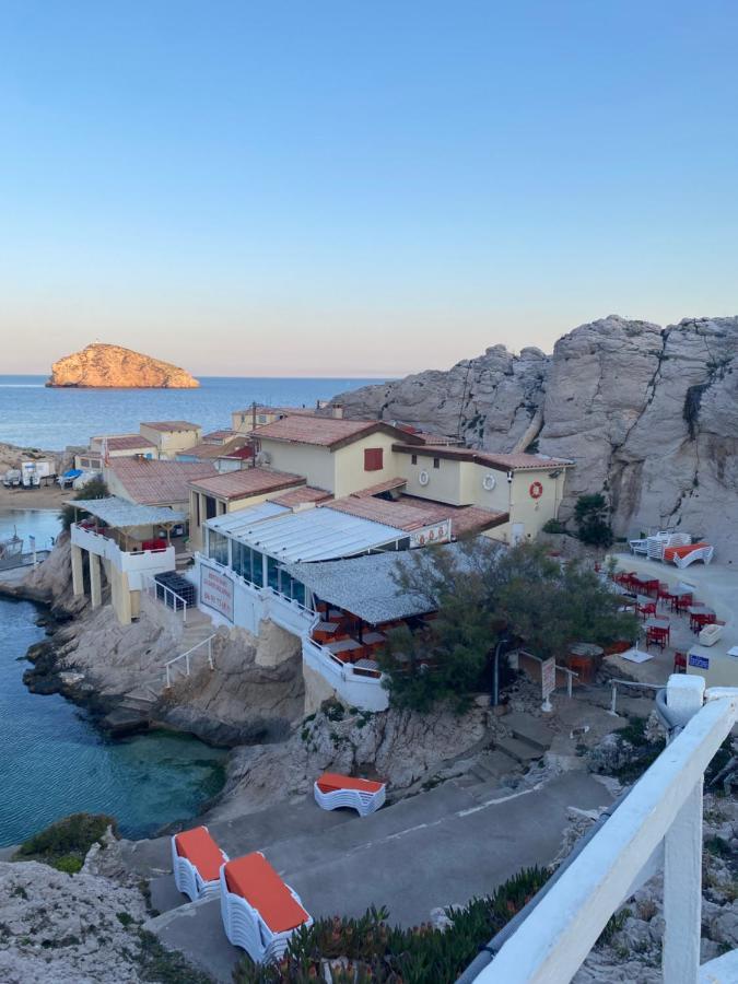 Au Coeur Du Parc National Du Massif Des Calanques, La Flibuste Des Goudes, Maison 2 Chambres, Climatisee, Jardins, Solarium, Proche Plage, Large Vue Mer Марсель Екстер'єр фото