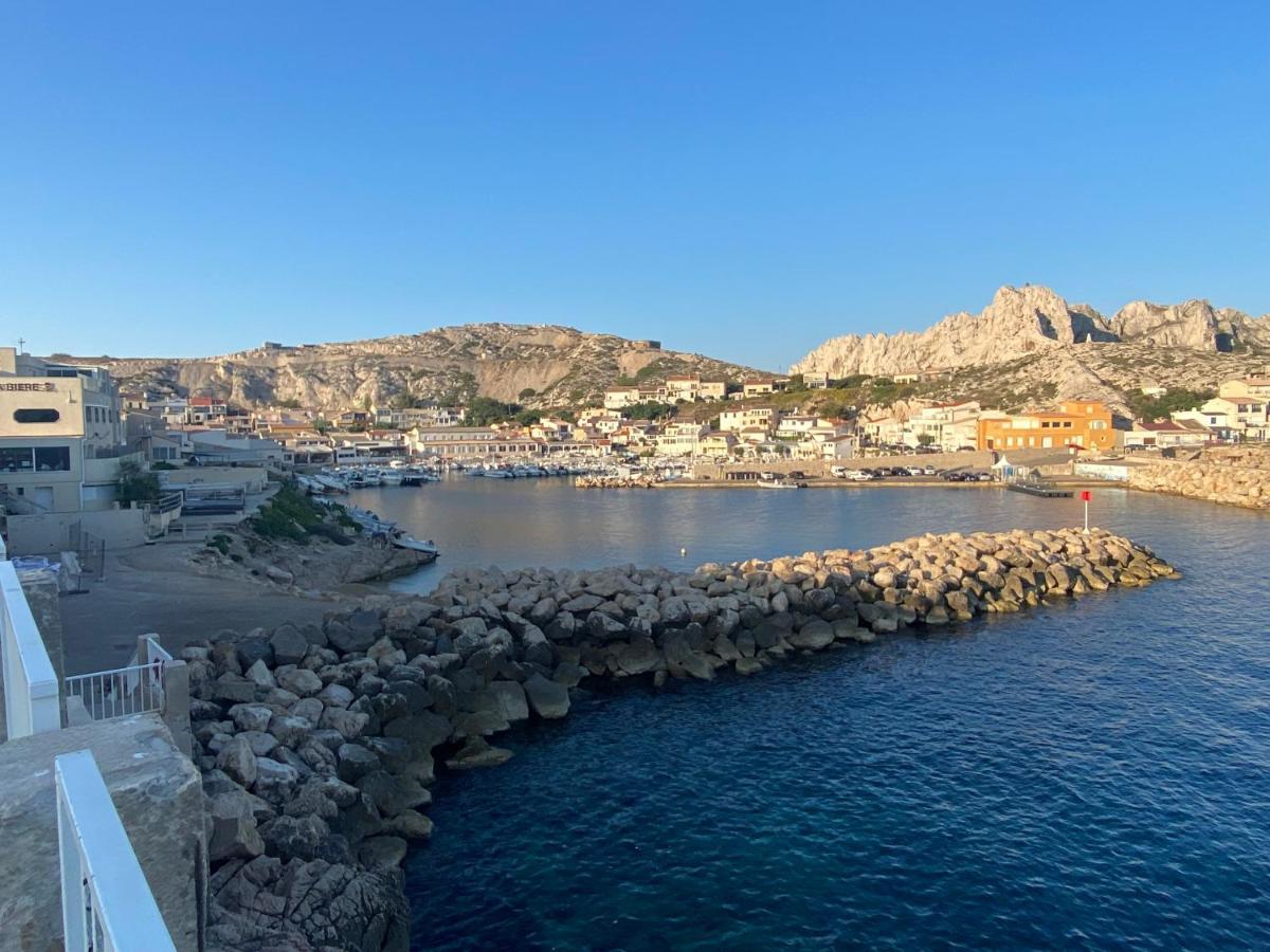 Au Coeur Du Parc National Du Massif Des Calanques, La Flibuste Des Goudes, Maison 2 Chambres, Climatisee, Jardins, Solarium, Proche Plage, Large Vue Mer Марсель Екстер'єр фото