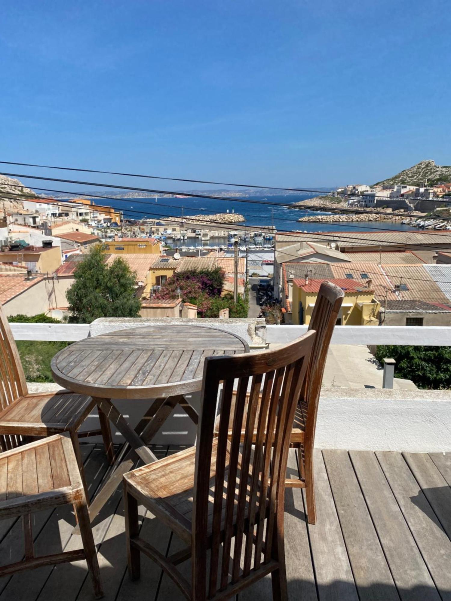 Au Coeur Du Parc National Du Massif Des Calanques, La Flibuste Des Goudes, Maison 2 Chambres, Climatisee, Jardins, Solarium, Proche Plage, Large Vue Mer Марсель Екстер'єр фото