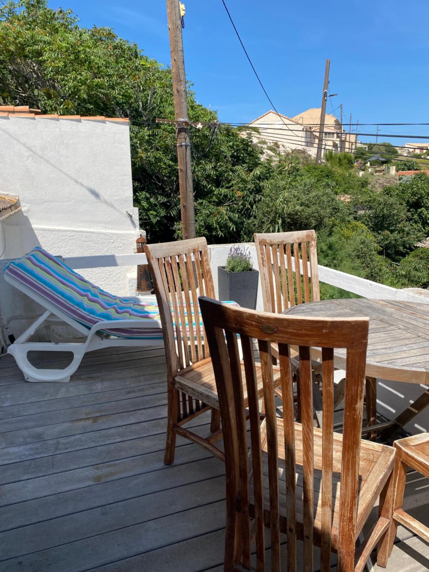 Au Coeur Du Parc National Du Massif Des Calanques, La Flibuste Des Goudes, Maison 2 Chambres, Climatisee, Jardins, Solarium, Proche Plage, Large Vue Mer Марсель Екстер'єр фото