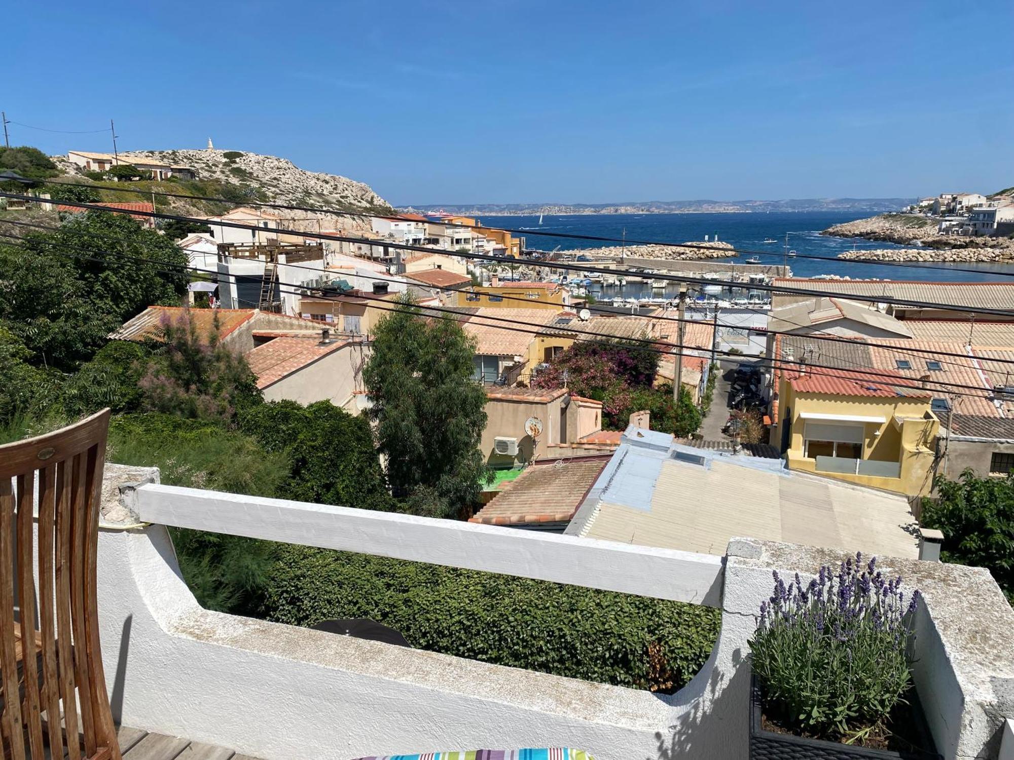 Au Coeur Du Parc National Du Massif Des Calanques, La Flibuste Des Goudes, Maison 2 Chambres, Climatisee, Jardins, Solarium, Proche Plage, Large Vue Mer Марсель Екстер'єр фото